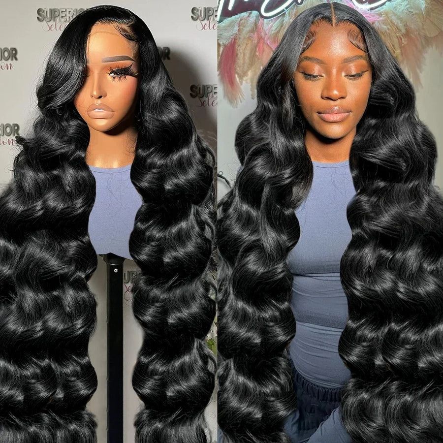 Perruque Lace Frontal Wig Body Wave 13x4